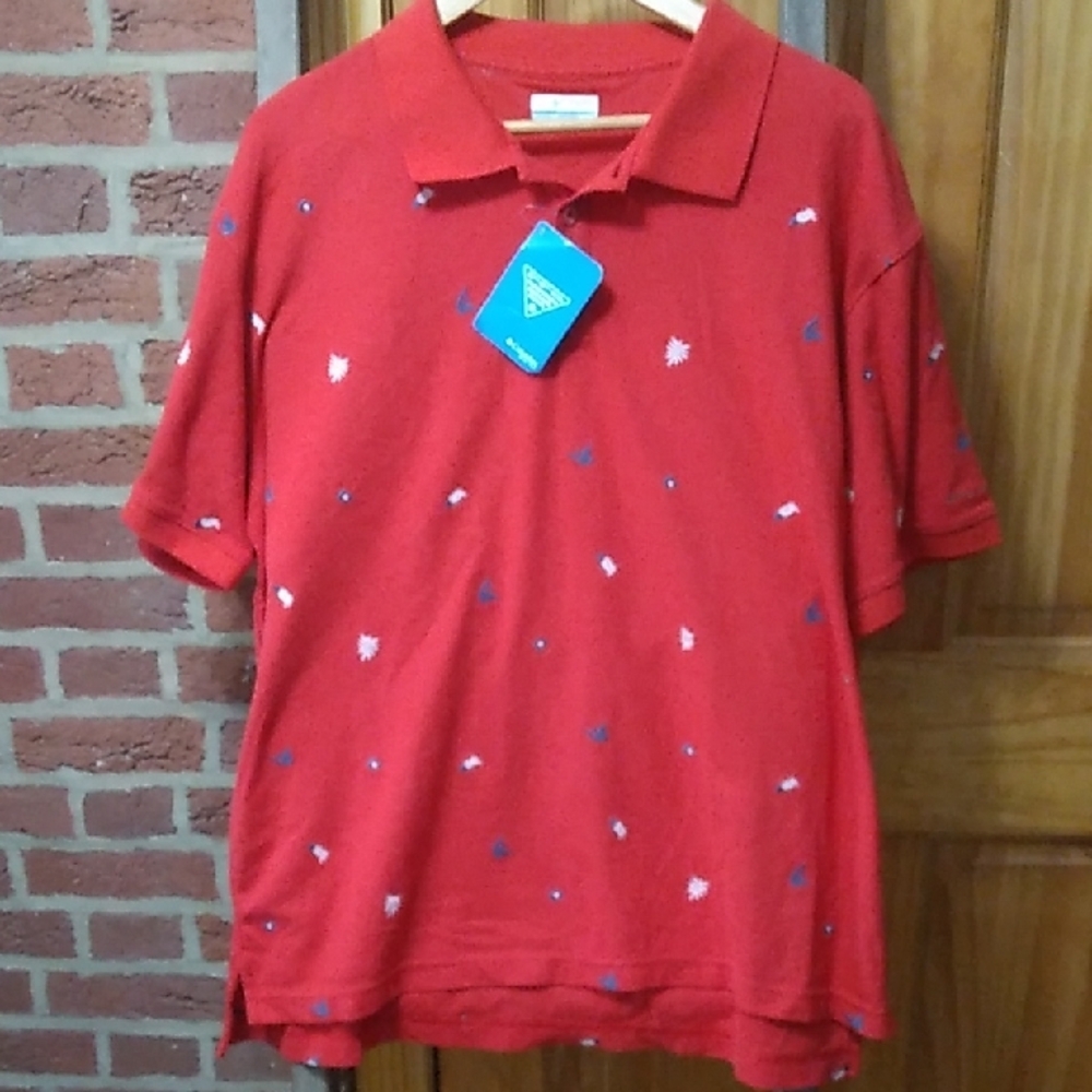 Men's Columbia PFG Fishing Shirt NWT